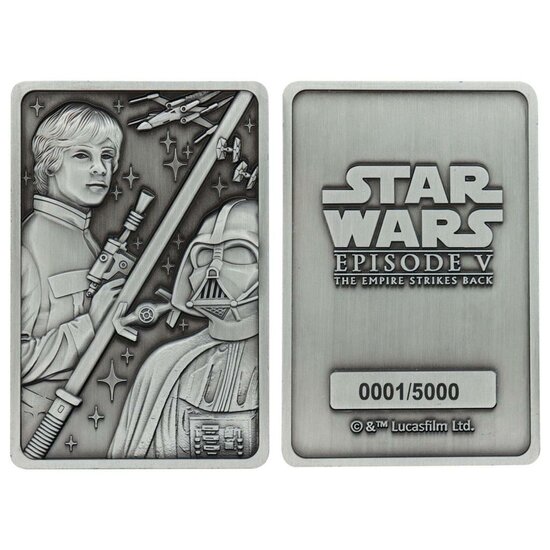 STAR WARS 5 - Luke &amp; Darth Vader - Limited Edition Ingot