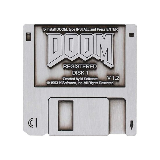DOOM - Floppy Disk - Limited Edition Pin&#039;s