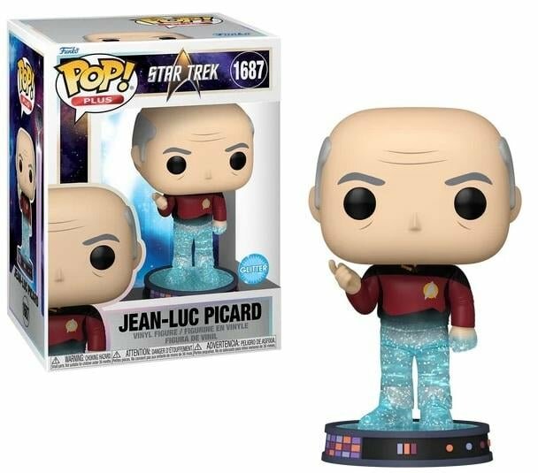 STAR TREK TRANSPORTER - POP Plus N? 1687 - Picard (Glitter)