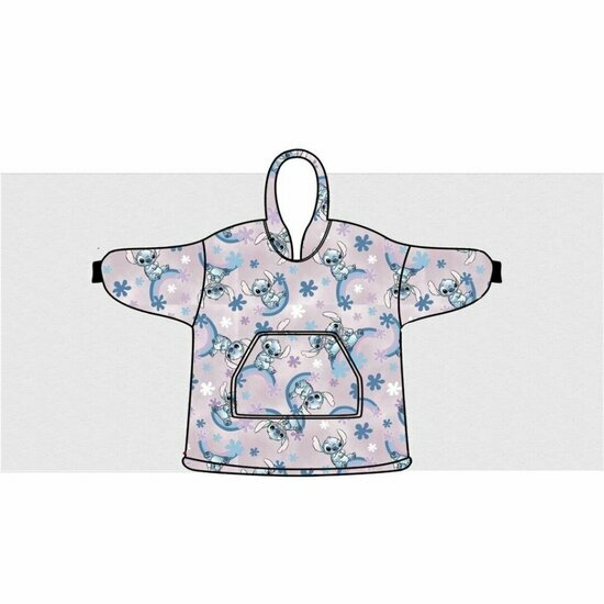 LILO &amp; STITCH - Stitch - Sweat Poncho - Adult Size