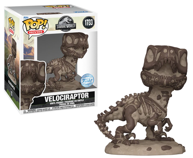 JURASSIC PARK - POP SUPER N? 1733 - Velociraptor (Fossil)