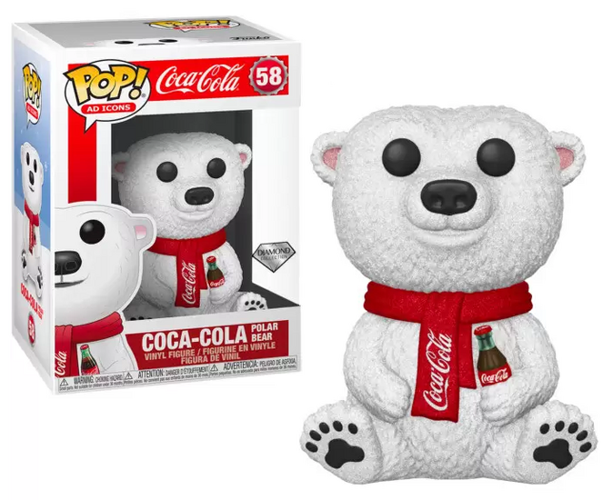 COCA-COLA - POP Ad Icons N? 58 - Coca-Cola Polar Bear (Diamond)