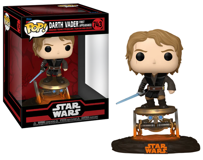 STAR WARS - POP Ride  Deluxe N? 743 - Darth Vader (First Appearance)