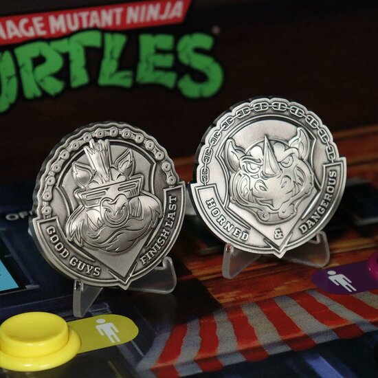 TMNT - Bad Guys - Limited Edition 2 Medallions Set &#039;20x2x6cm&#039;