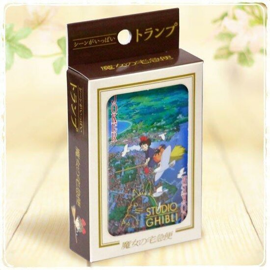 GHIBLI - Kiki&#039;s Delivery Service - Playing Cards (54 cards)