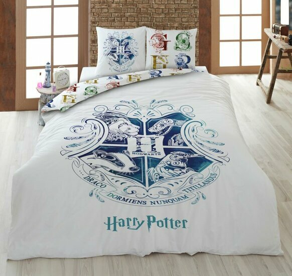 HARRY POTTER - Duvet Cover 140x200cm - Hogwarts W. &#039;100% microfiber&#039;