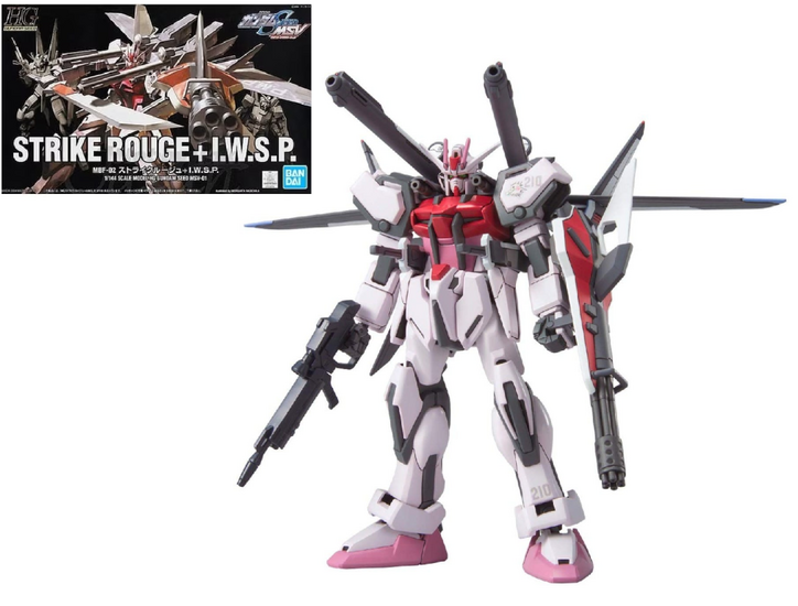 GUNDAM - HG 1/144 Strike Rouge MSV MBF-02 + I.W.S.P. - Model Kit