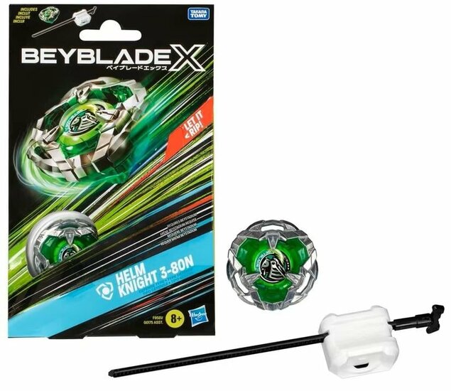 BEYBLADE X - Helm Knight 3-80N Starter Pack