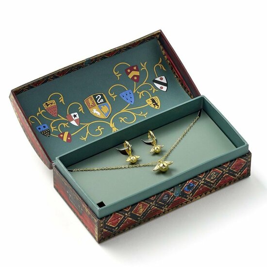HARRY POTTER - Quidditch Gift Set - Necklace &amp; Earrings