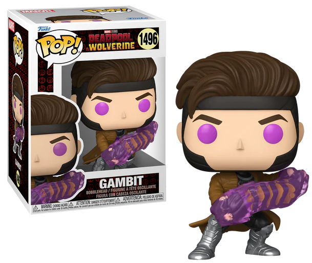 DEADPOOL &amp; WOLVERINE - POP Marvel N? 1496 - Gambit