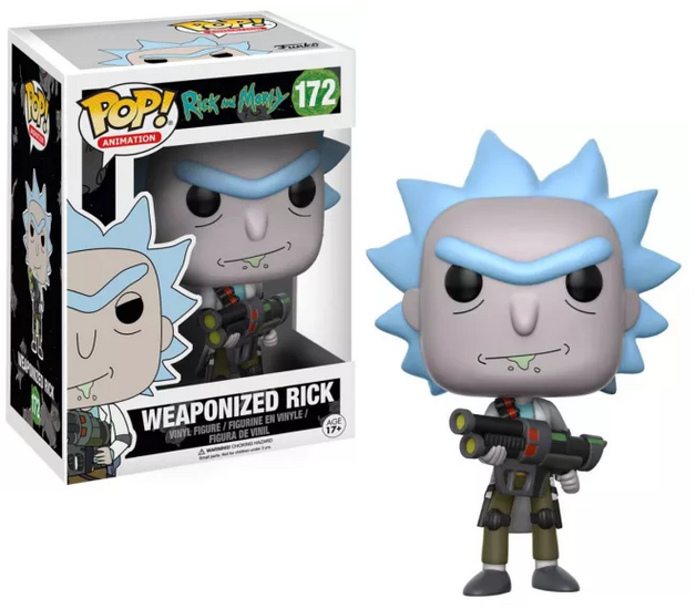 RICK &amp; MORTY - POP N? 172 - Weaponized Rick