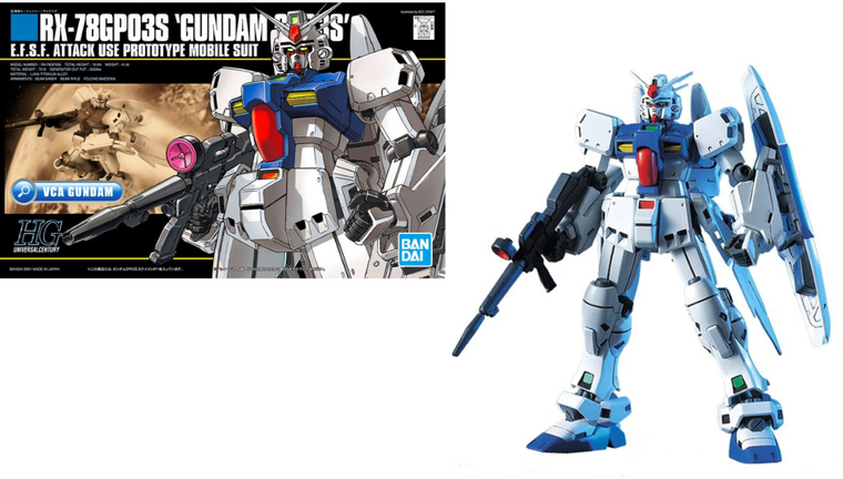 GUNDAM - HGUC 1/144 RX-78GP03S Gundam - Model Kit