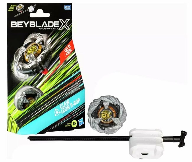 BEYBLADE X - Claw Leon 5-60P Starter Pack