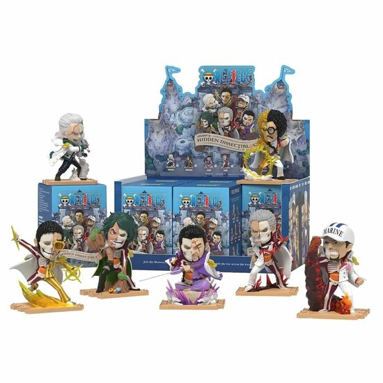ONE PIECE - Marines - Freeny&#039;s Hidden Dissectibles (Display 6 Fig.)