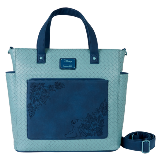 DISNEY - Stitch &quot;Embroidered&quot; - Convertible Tote Bag Loungefly