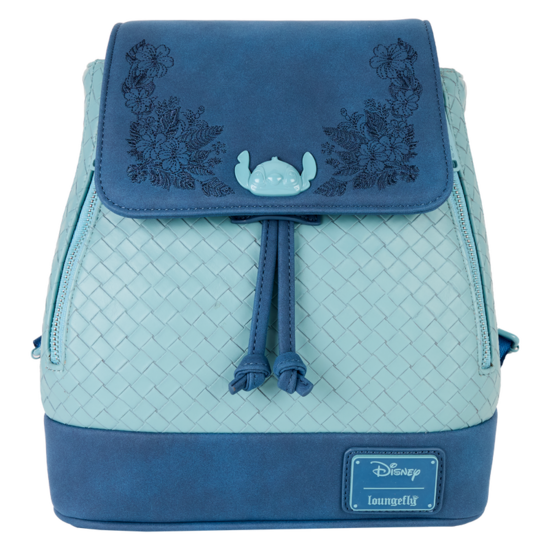 DISNEY - Stitch &quot;Embroidered&quot; - Mini Backpack LoungeFly