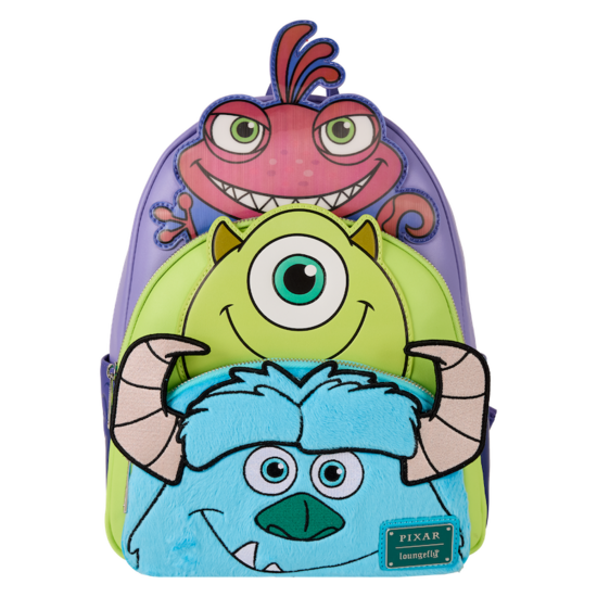 MONSTERS INC. - Mike, Sulley et Randall - Mini Backpack LoungeFly