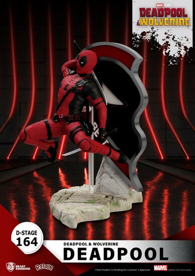 DEADPOOL &amp; WOLVERINE- Deadpool - Diorama D-Stage 15cm