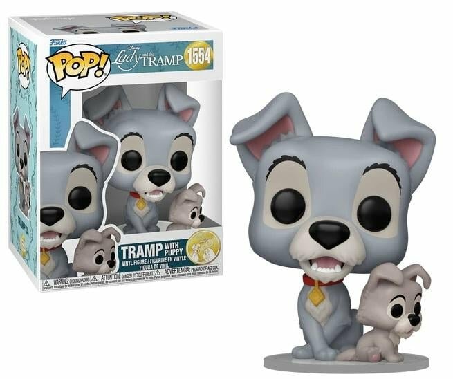 LADY AND THE TRAMP - POP Disney N? 1554 - Tramp with puppy