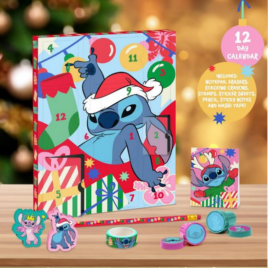 LILO &amp; STITCH - Stationery - 12 Day Advent Calendar