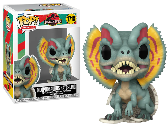 JURASSIC PARK HATCHLING - POP Movies N? 1718 - Dilophosaurus