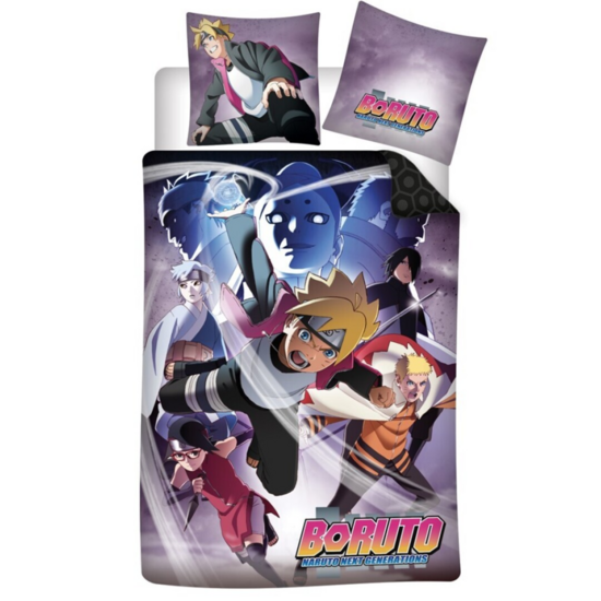 BORUTO - Duvet Cover 140x200cm - &#039;100% Coton&#039;