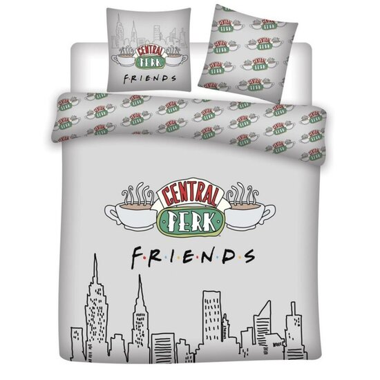 FRIENDS - Duvet Cover 240X220 - Central Perk &#039;100% microfiber&#039;