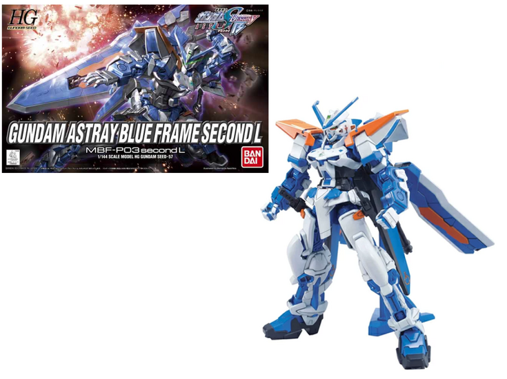 GUNDAM - HG Astray Blue Frame Second L 1/144 - Model Kit