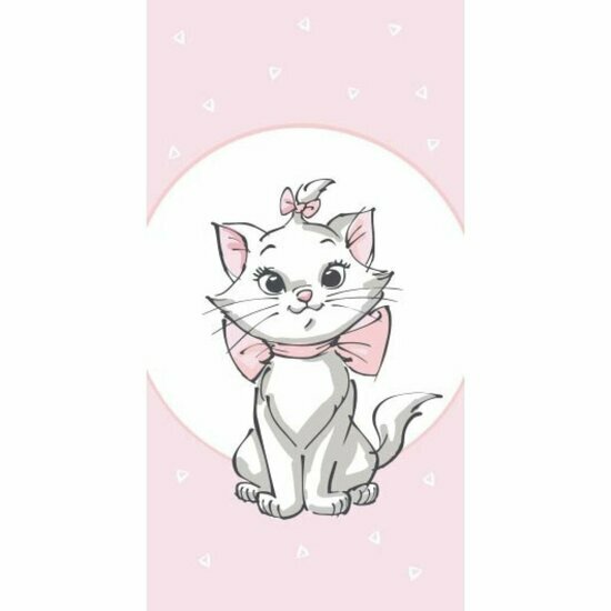 THE ARISTOCATS - Marie - Beach Towel 100% Cotton - 70x140cm