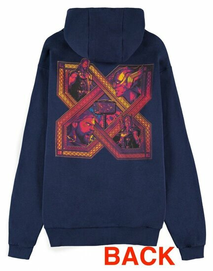 MARVEL - Thor: Love and Thunder - Men&#039;s Zipper Hoodie (XL)
