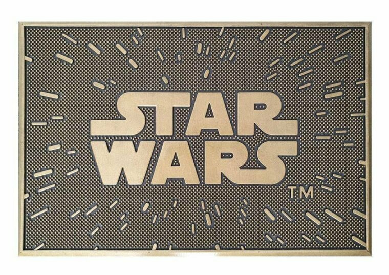STAR WARS - Logo - Rubber Doormat &#039;40x60cm&#039;