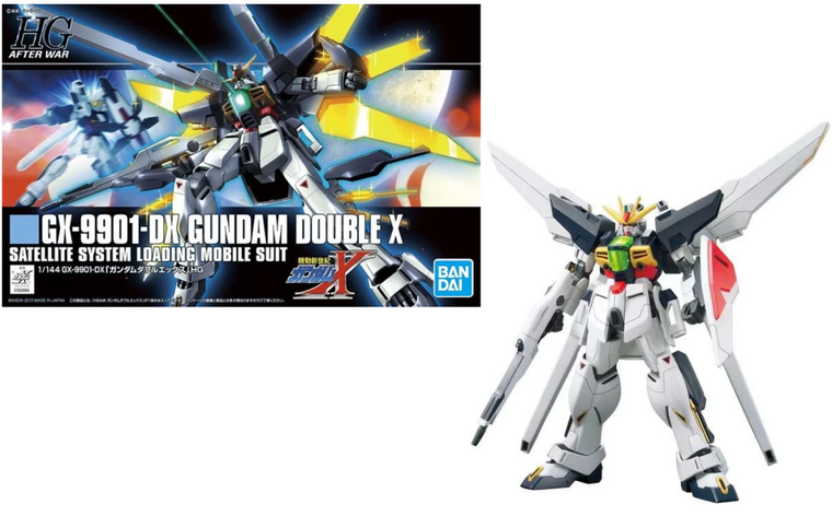 GUNDAM - 1/144 HGAW Gundam Double X - Model Kit 13cm