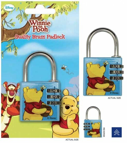 DISNEY - Hangslot let code - Winnie the Pooh