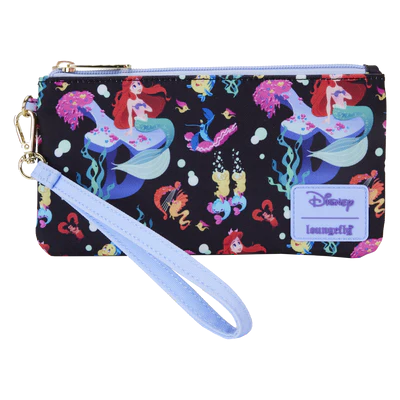 LITTLE MERMAID - Life is bubble - Nylon Wristlet Wallet Loungefly
