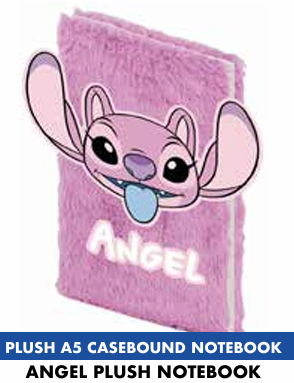 LILO &amp; STITCH - Angel - Plush Notebook