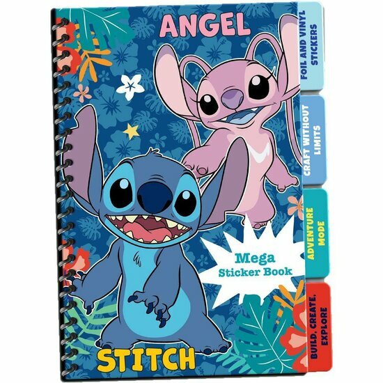 STITCH &amp; ANGEL - Stickers Book