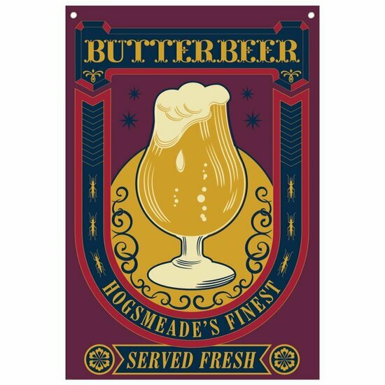 HARRY POTTER - Butter Beer - Wall Banner &#039;125 x 85 cm&#039;