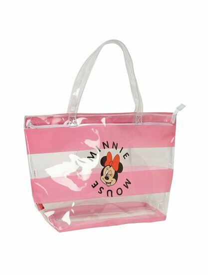MINNIE - Beach - Transparent Beach Bag &#039;54x35x17cm&#039;