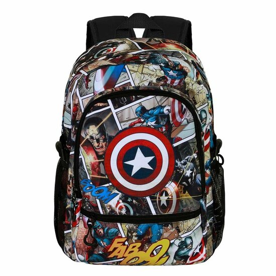 CAPTAIN AMERICA - Comics - Backpack Fight FAN &#039;44x31x18cm&#039;