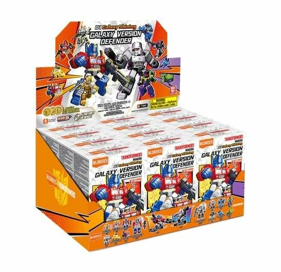 TRANSFORMERS - Defender Version - Model Kit Blokees Display 12 pc