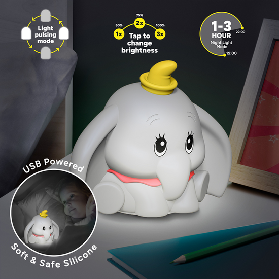 DUMBO - Silicone Light Rechargeable 15cm
