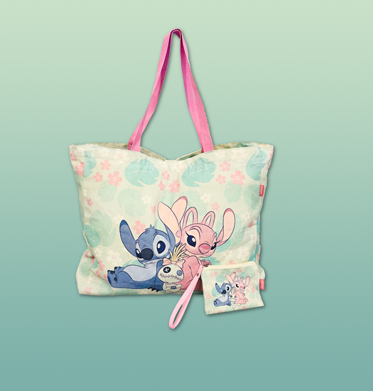 STITCH &amp; ANGEL - Bundle Summer Wave  - Shoulder Bag + Pouch Wallet
