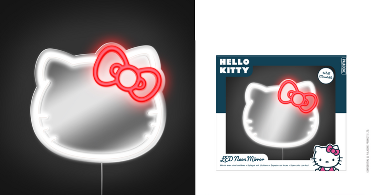 HELLO KITTY - Wall Mountable LED Neon Light
