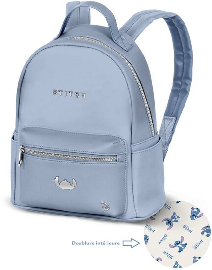 STITCH - Blue - Fashion BackPack &#039;28x24x11cm&#039;