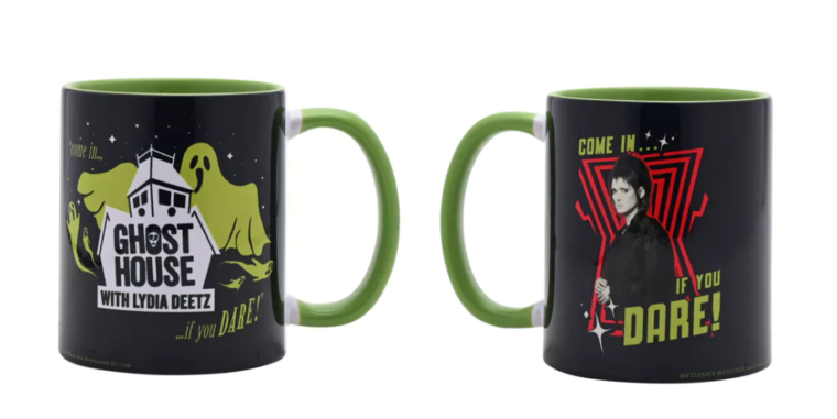 BEETLEJUICE - Black&amp;Green - Ghost House - Inner Colored Mug - 312 ml