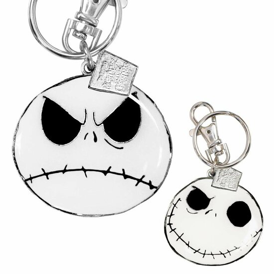 NBX - Jack &quot;Good and bad day&quot; &quot;Color&quot; - Pewter Keychain