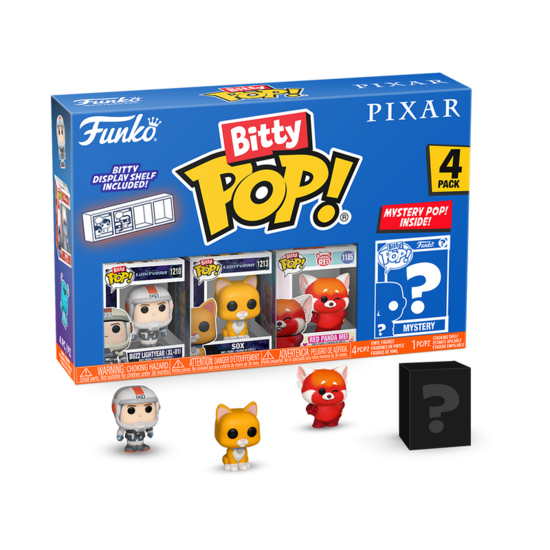 PIXAR - Bitty Pop 4 Pack 2.5cm - Lightyear