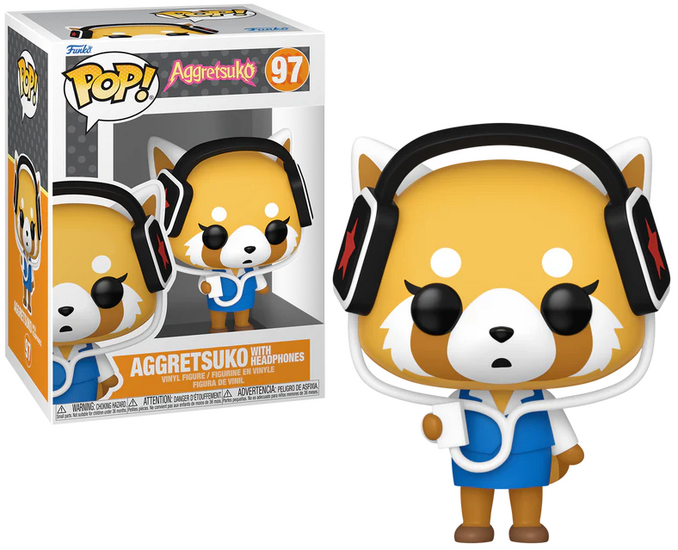 AGGRETSUKO - POP Sanrio N? 97 - Aggretsuko With Headphones