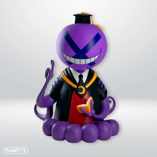 ASSASSINATION CLASSROOM - Koro Sensei &quot;Purple&quot; - Money Box PVC 16cm