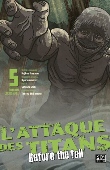 L&#039;ATTAQUE DES TITANS - Before the Fall - Edition Colossale - Tome 5